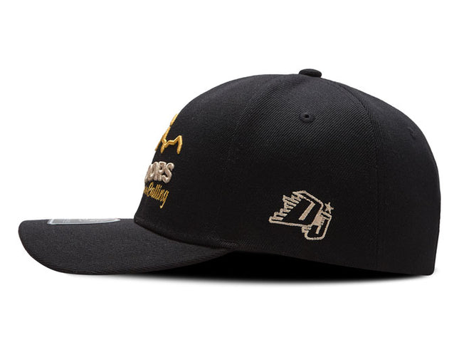 Gorra de moda DJ Caps The great outdoors are calling negro