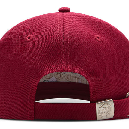 Gorra de moda DJ Caps The great outdoors are calling vinotinto