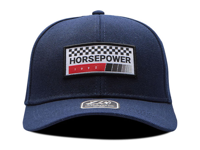 Gorra de moda DJ Caps Horsepower azul