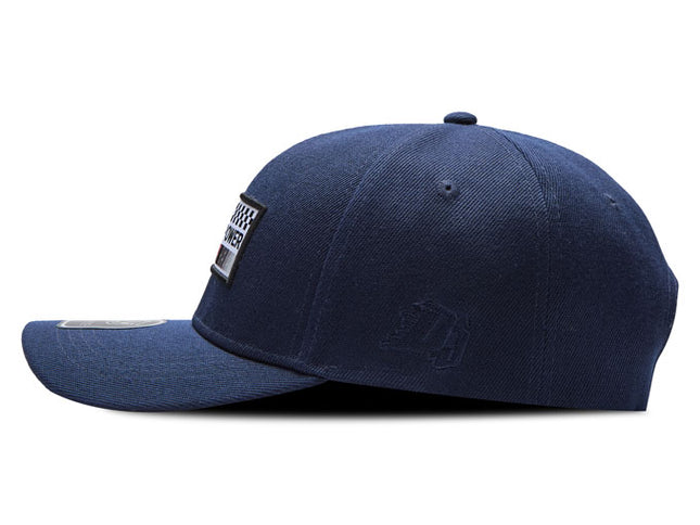 Gorra de moda DJ Caps Horsepower azul