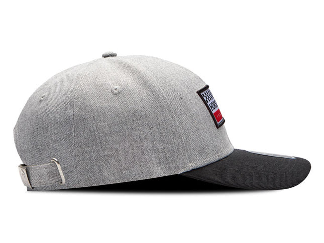 Gorra de moda DJ Caps Horsepower gris/negro
