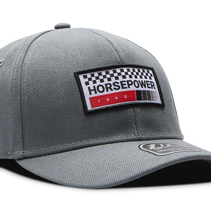 Gorra de moda DJ Caps Horsepower gris
