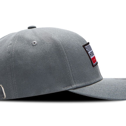 Gorra de moda DJ Caps Horsepower gris