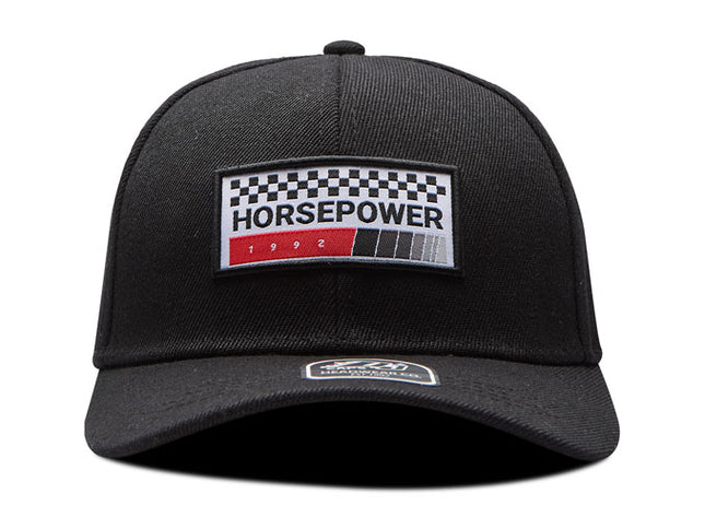 Gorra de moda DJ Caps Horsepower negro