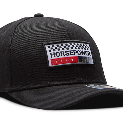 Gorra de moda DJ Caps Horsepower negro