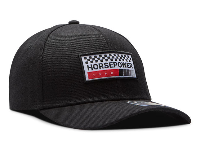 Gorra de moda DJ Caps Horsepower negro