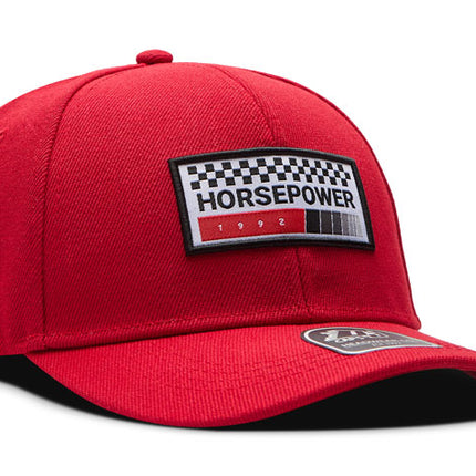 Gorra de moda DJ Caps Horsepower rojo
