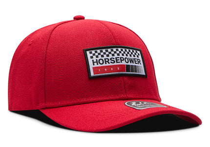 Gorra de moda DJ Caps Horsepower rojo