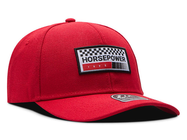 Gorra de moda DJ Caps Horsepower rojo
