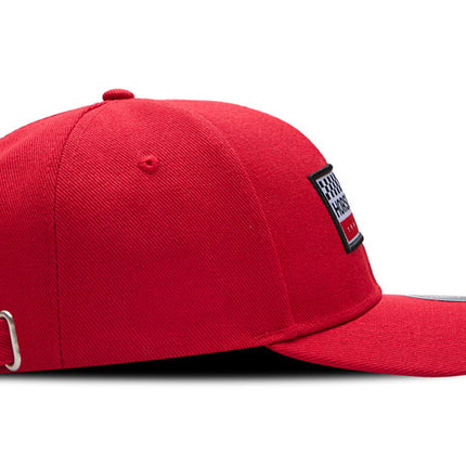 Gorra de moda DJ Caps Horsepower rojo