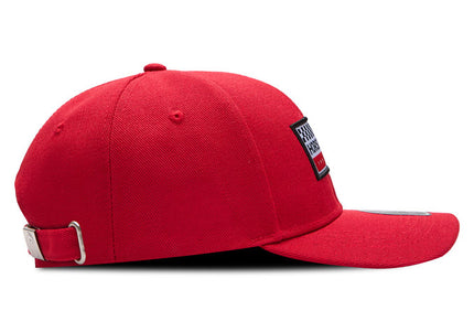 Gorra de moda DJ Caps Horsepower rojo