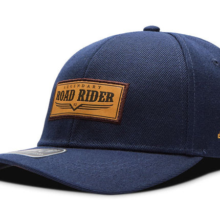 Gorra de moda DJ Caps Legendary Road Rider azul