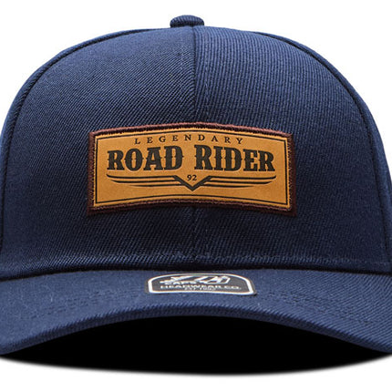 Gorra de moda DJ Caps Legendary Road Rider azul