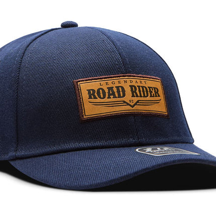 Gorra de moda DJ Caps Legendary Road Rider azul