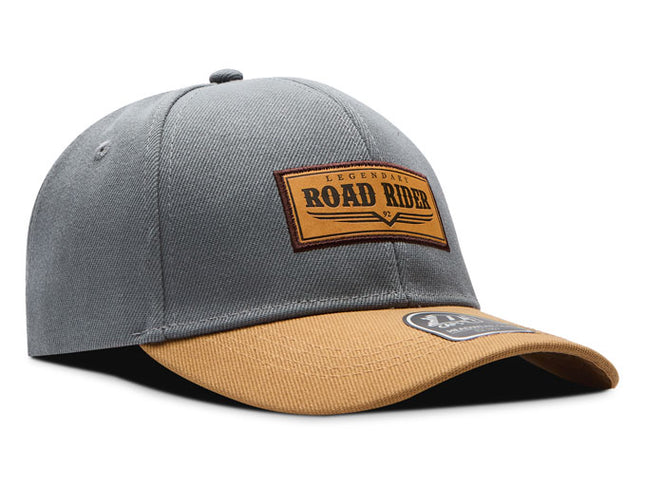 Gorra de moda DJ Caps Legendary Road Rider gris