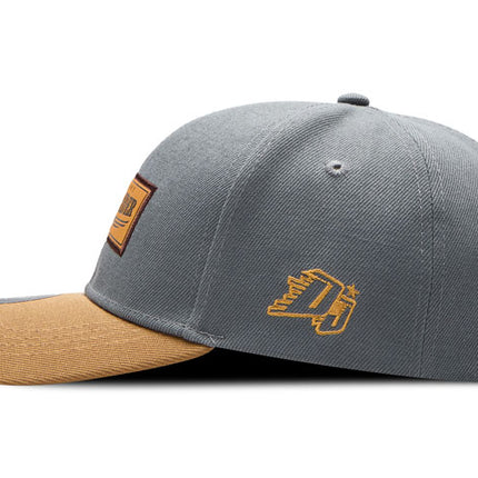 Gorra de moda DJ Caps Legendary Road Rider gris