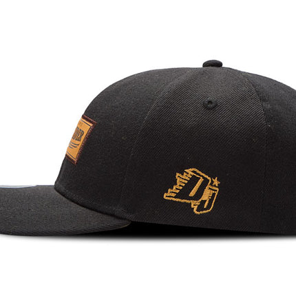 Gorra de moda DJ Caps Legendary Road Rider negro