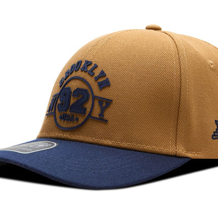 Gorra de moda DJ Caps Brooklyn Ny 92 Camel