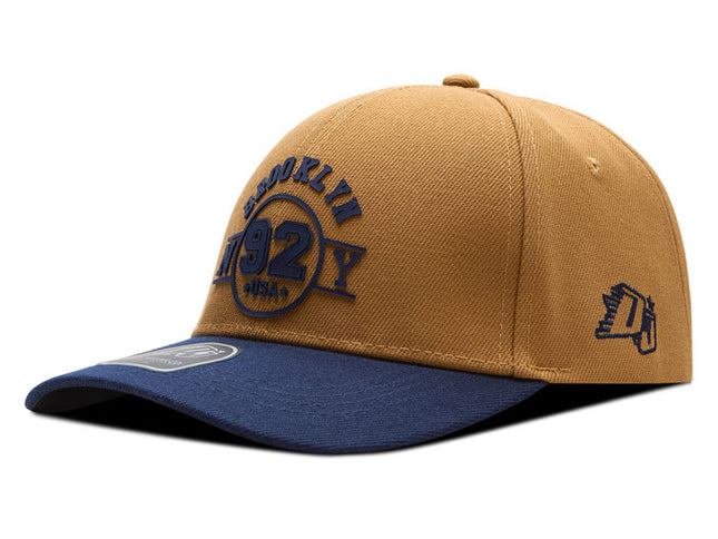 Gorra de moda DJ Caps Brooklyn Ny 92 Camel