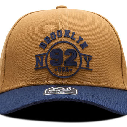 Gorra de moda DJ Caps Brooklyn Ny 92 Camel