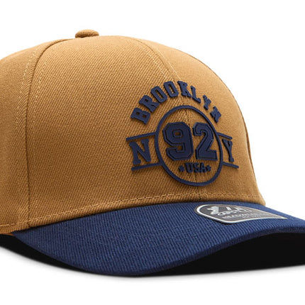 Gorra de moda DJ Caps Brooklyn Ny 92 Camel