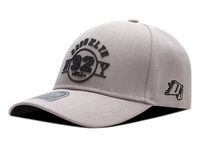Gorra de moda DJ Caps Brooklyn Ny 92 gris