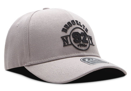 Gorra de moda DJ Caps Brooklyn Ny 92 gris