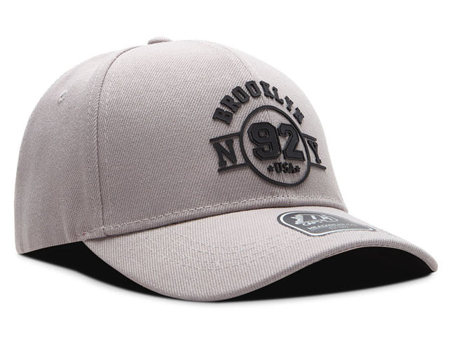 Gorra de moda DJ Caps Brooklyn Ny 92 gris