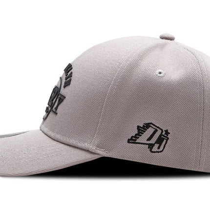 Gorra de moda DJ Caps Brooklyn Ny 92 gris