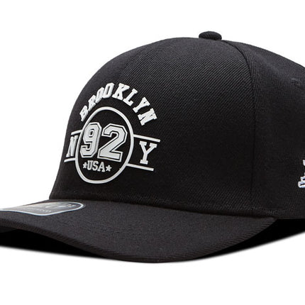 Gorra de moda DJ Caps Brooklyn Ny 92 negro