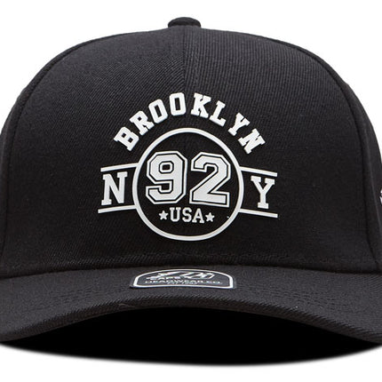 Gorra de moda DJ Caps Brooklyn Ny 92 negro