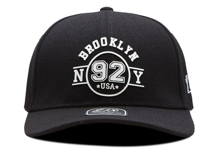Gorra de moda DJ Caps Brooklyn Ny 92 negro