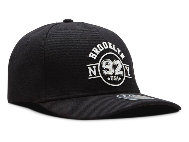 Gorra de moda DJ Caps Brooklyn Ny 92 negro