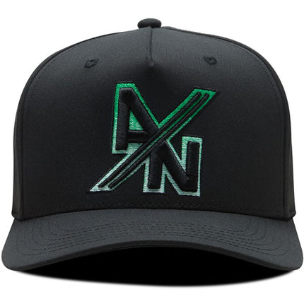 Gorra Atlético Nacional Oficial Negra A/N  degrade de color