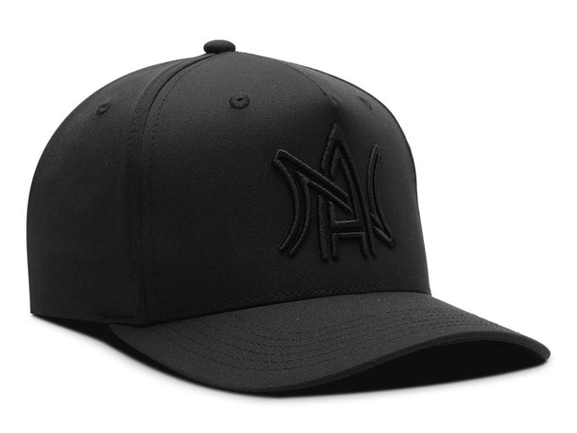 Gorra Atlético Nacional Oficial Negra A/N tono a tono