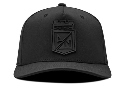 Gorra Atlético Nacional Oficial Negra tono a tono