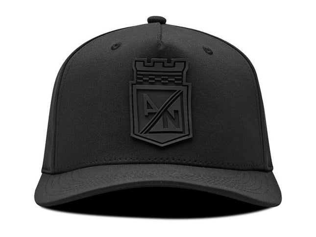 Gorra Atlético Nacional Oficial Negra tono a tono