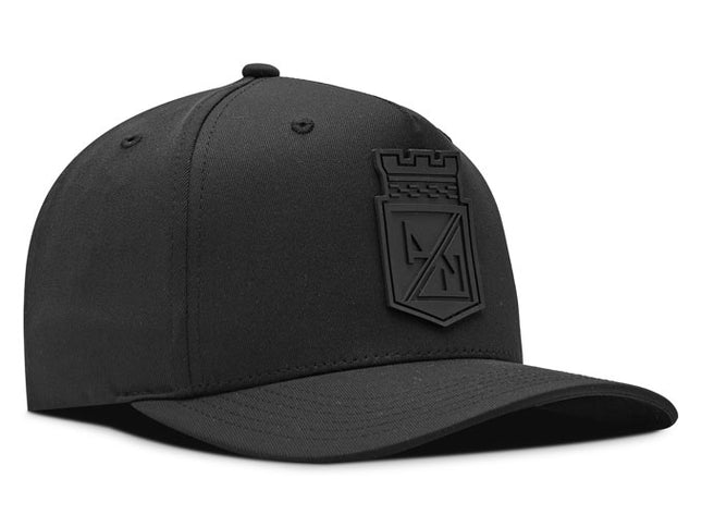 Gorra Atlético Nacional Oficial Negra tono a tono