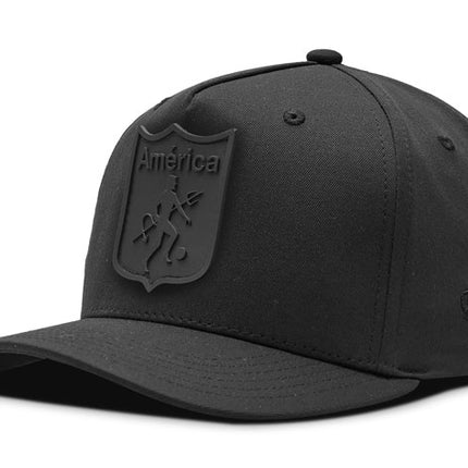 Gorra América de Cali Oficial Negra tono a tono
