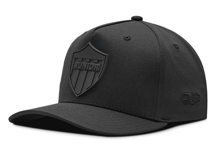 Gorra Junior FC Oficial Negra tono a tono