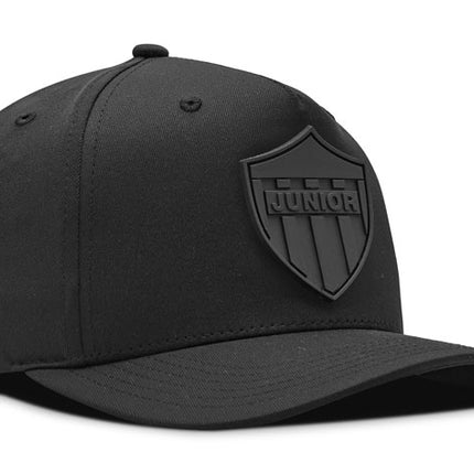 Gorra Junior FC Oficial Negra tono a tono