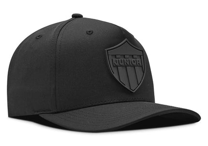 Gorra Junior FC Oficial Negra tono a tono
