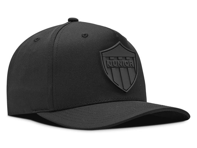 Gorra Junior FC Oficial Negra tono a tono