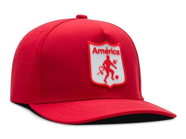 Gorra América de Cali Oficial OC Caps Deportiva roja