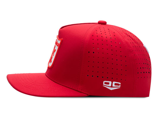 Gorra América de Cali Oficial OC Caps Deportiva roja