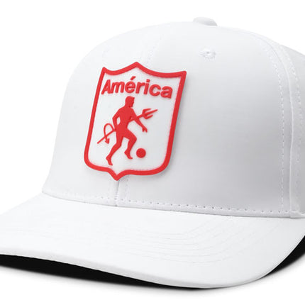 Gorra América de Cali Oficial OC Caps Deportiva Clásica blanca