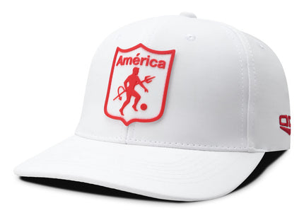 Gorra América de Cali Oficial OC Caps Deportiva Clásica blanca