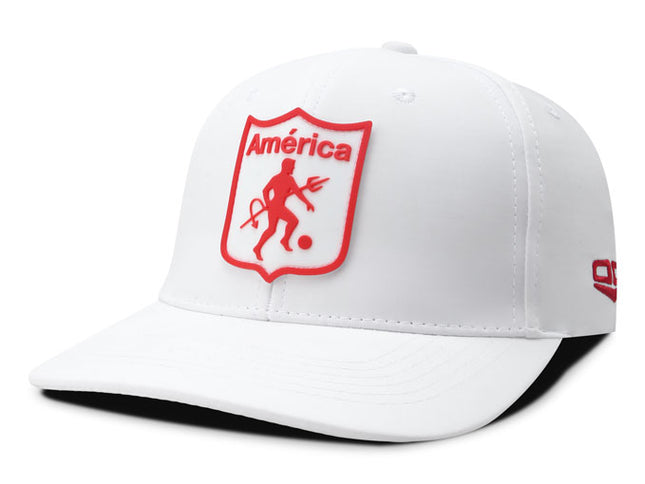 Gorra América de Cali Oficial OC Caps Deportiva Clásica blanca