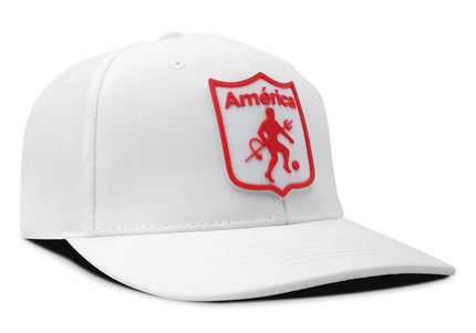 Gorra América de Cali Oficial OC Caps Deportiva Clásica blanca
