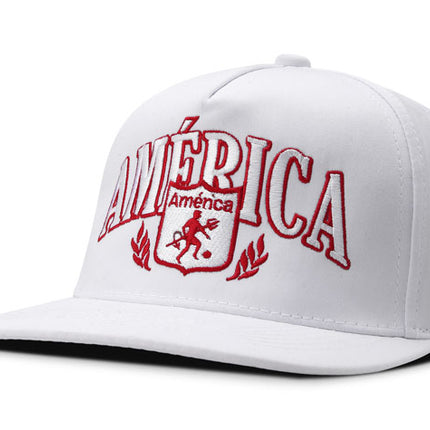 Gorra América de Cali Oficial OC Caps Deportiva Laureles blanca